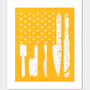 The Best American Chef Flag Posters and Art